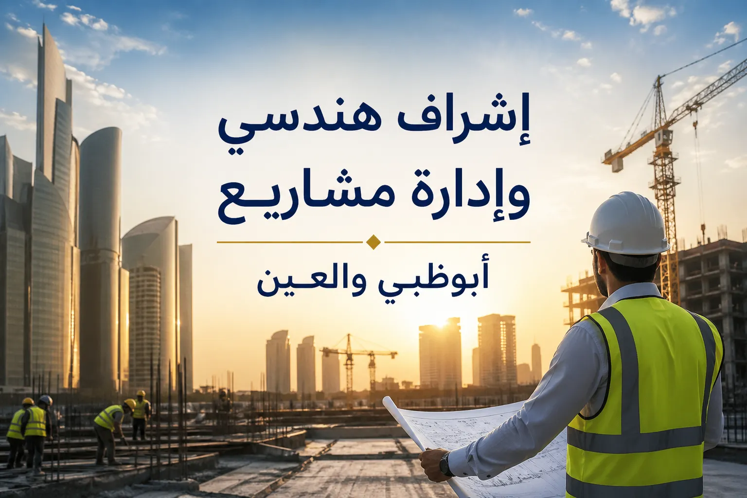 إشراف هندسي وإدارة مشاريع أبوظبي والعين
